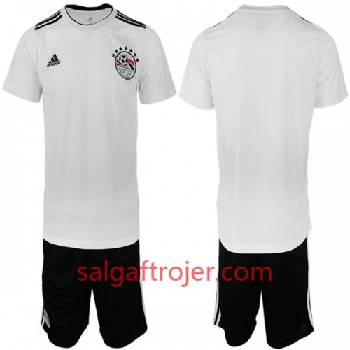 Egypten Fodboldtrøjer Børn Udebanesæt VM 2018 Egypten Fodboldtrøjer Børn Udebanesæt VM 2018